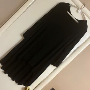 BARELY WORN SHEIN Black Hi-Lo Tunic-4XL